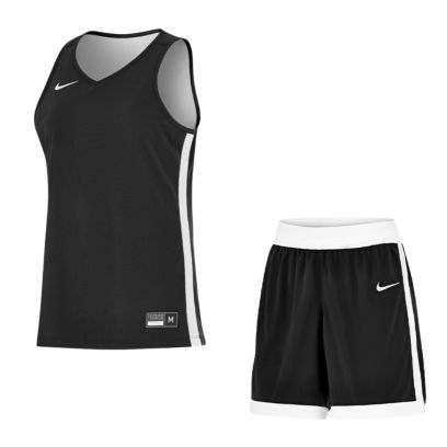 pack basket nike team 25 pour femme maillot reversible short noir