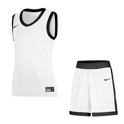 pack basket nike team 25 pour femme maillot short blanc noir