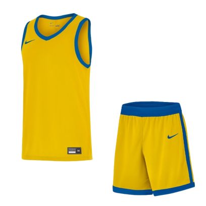 pack basket nike team 25 pour homme maillot short jaune