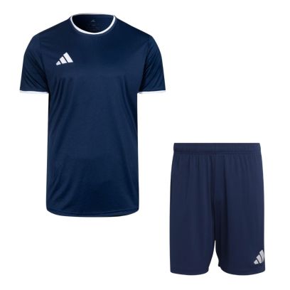 ensemble adidas entrada 26 homme maillot short bleu marine