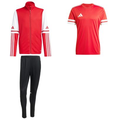Ensemble adidas Squadra 25 pour Enfant. Survêtement + Maillot (3 pièces)