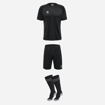 Conjunto de productos Hummel Essential para Criança. Jersey + Calções + Meias de futebol (3 itens)