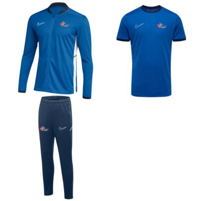 Pack Noeux Athletisme pour Enfant (3 pièces) | Veste de survêtement + Pantalon de survêtement + Maillot |