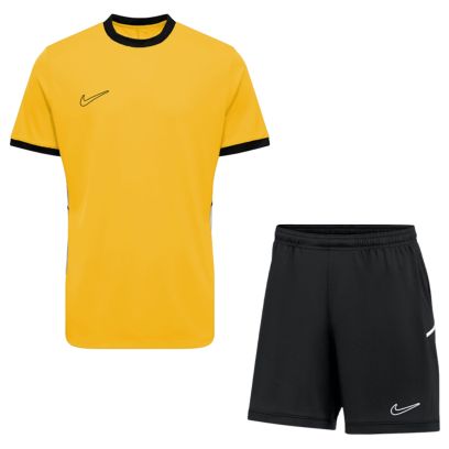 ensemble nike academy 25 pour homme maillot short jaune