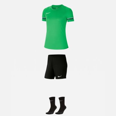 Set di prodotti Nike Academy 21 per Donne. Maglia + Short + Calze (3 prodotti)
