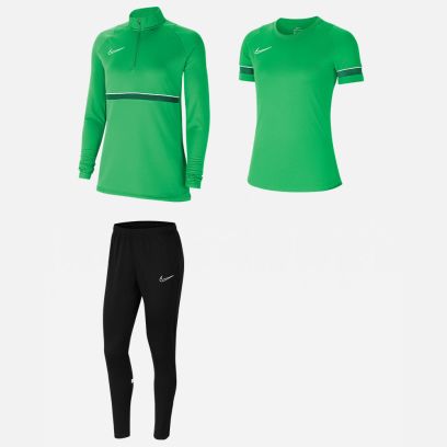 Produkt-Set Nike Academy 21 für Frau. Trainingsanzug + Trikot (3 artikel)