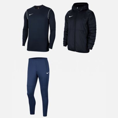 Produkt-Set Nike Park 20 für Mann. Trainingsanzug + Parka (3 artikel)