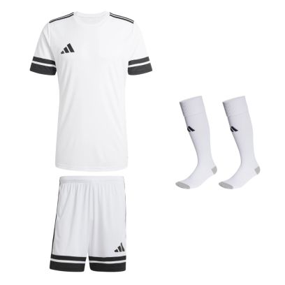 Ensemble de football adidas Squadra 25 pour Enfant. Maillot + Short + Chaussettes (3 pièces)