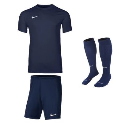 Ensemble de football Nike Park VIII pour Homme. Maillot + Short + Chaussettes (3 pièces)