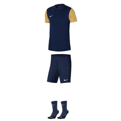 Ensemble Nike homme | Pack 3 pièces | Maillot Tiempo II Short Park III Chaussettes Squad DH8035 BV6855 SK0030