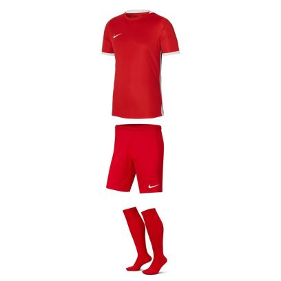 Conjunto de produtos Nike Challenge IV para Criança. Camisa + Calções + Meias (3 itens)