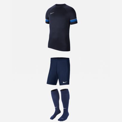 Product set Nike Academy 21 for Child. Shirt + Shorts + Socks (3 items)