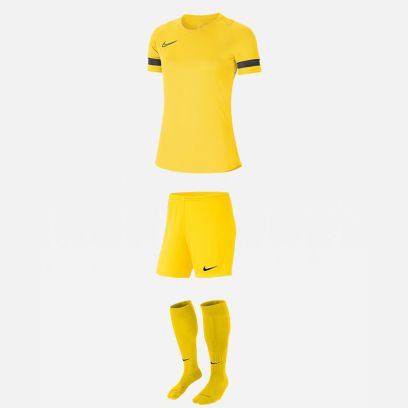 Set di prodotti Nike Academy 21 per Donne. Maglia + Short + Calze (3 prodotti)