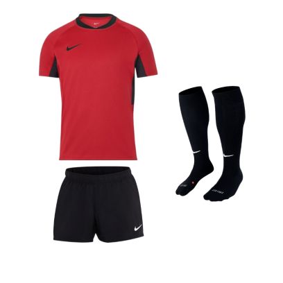 pack rugby nike team pour les clubs maillot short chaussettes rouge