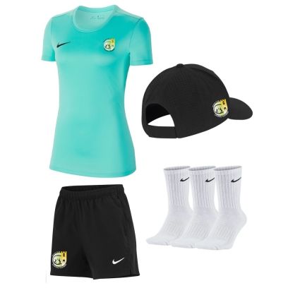 Pack Tennis Club Chateau Gombert pour Femme (4 pièces) | Maillot + Short + Casquette + Chaussettes |