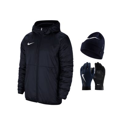 Winter Produkt-Set Nike Team Fall für Herren. Mütze + Handschuhe + Parka (3 artikel)