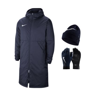 Winter Set producten Nike Park 20 voor Heren. Pet + Handschoenen + Parka (3 artikelen)