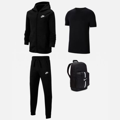Ensemble Nike Sportswear pour Enfant. Ensemble de jogging + Tee-shirt + Sac (4 pièces)