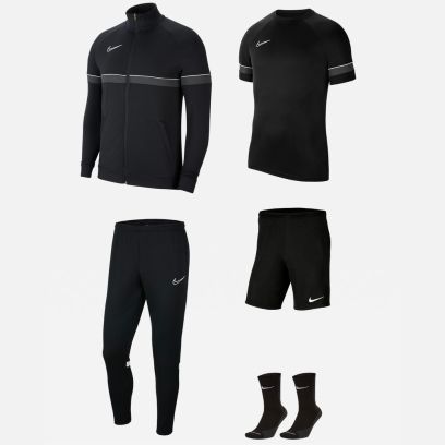 Produkt-Set Nike Academy 21 für Mann. Trainingsanzug + Trikot + Shorts + Socken (5 artikel)