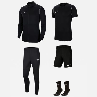 Conjunto de produtos Nike Park 20 para Homens. Fato de treino + Jersey + Calções + Meias (5 itens)