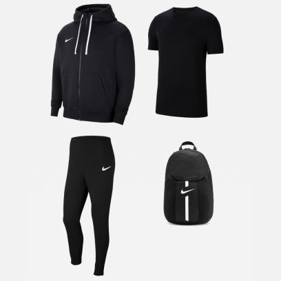 Produkt-Set Nike Team Club 20 für Mann. Sweatshirt + Joggingstrümpfe + T-Shirt + Tasche (4 artikel)