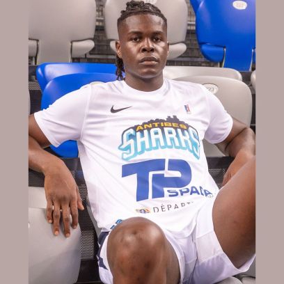 Camisola de aquecimento Nike Sharks Antibes Branco para homem