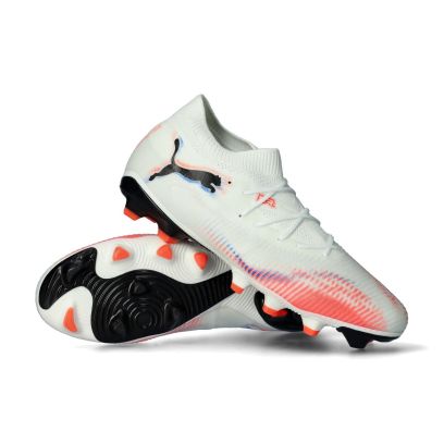 Future 8 Match FG/AG - White-Black-Glowing Red
