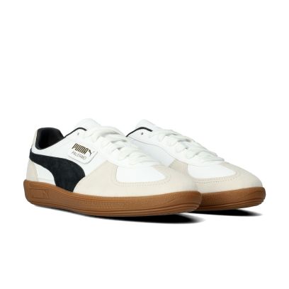 Palermo Leather - White-Vapor Gray-Gum