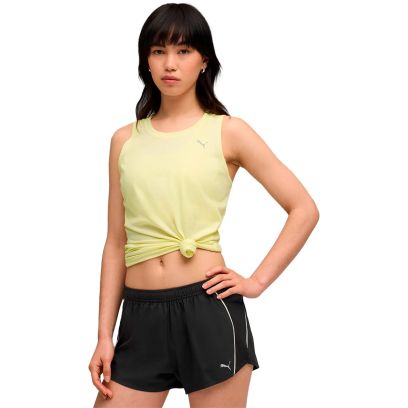 T-shirt Puma Foundations Jaune pour Femme