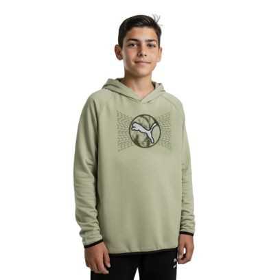 Sweat-shirt Puma Sport Vert pour Enfant