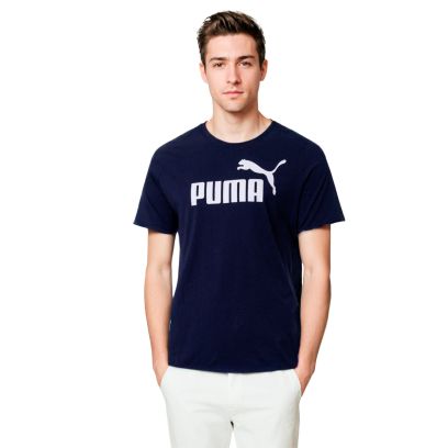 T-shirt Puma Essentials Bleu Marine pour Homme