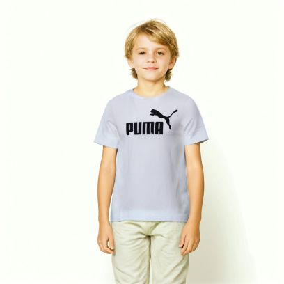 T-shirt Puma Essentials Blanc pour Enfant