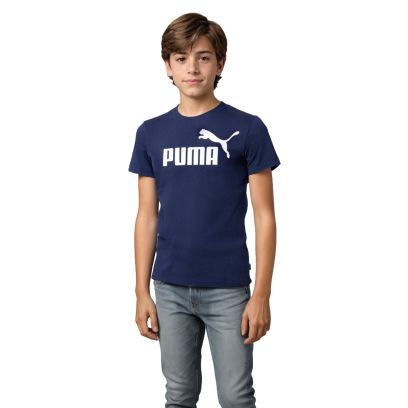 T-shirt Puma Essentials Bleu Marine pour Enfant