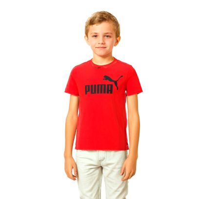 T-shirt Puma Essentials Rouge pour Enfant