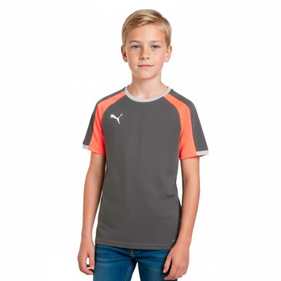 T-shirt Puma Individualliga Gris pour Enfant