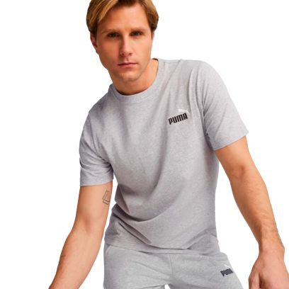 T-shirt Puma Essentials Plus Gris pour Homme
