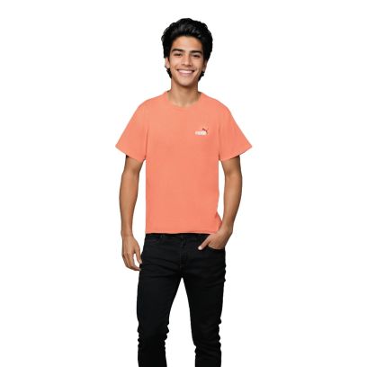 T-shirt Puma Essentials Plus Orange pour Homme