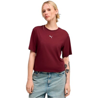 T-shirt Puma Essentials Rouge pour Femme