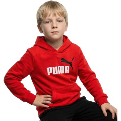 Sweat-shirt Puma Essentials Rouge pour Enfant