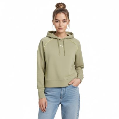 Sweat-shirt Puma Sport Vert pour Femme