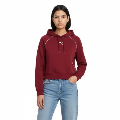 Sweat-shirt Puma Sport Rouge pour Femme