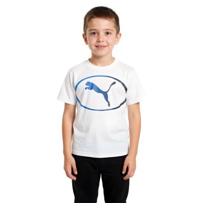 T-shirt Puma Sport Blanc pour Enfant