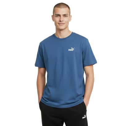 T-shirt Puma Essentials Bleu Marine pour Homme