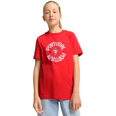 T-shirt Puma Portugal (Fpf) Rouge pour Enfant
