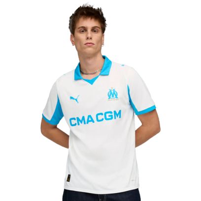Maillot Puma Olympique Marsella Blanc Unisexe