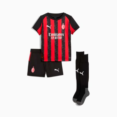 Ensemble de football Puma Ac Milan Rouge pour Enfant