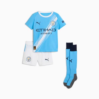 Ensemble de football Puma Manchester City Bleu pour Enfant