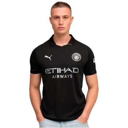 Maillot Puma Manchester City Noir Unisexe
