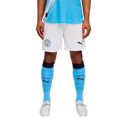 Short Puma Manchester City Blanc Unisexe