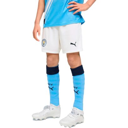 Short Puma Manchester City Blanc pour Enfant